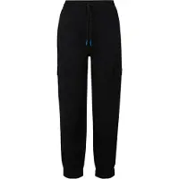 HUGO Pantalon cargo 'Hisune-1-D_B' bleu / noir / blanc