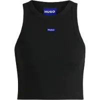 HUGO Baby 10257055 Blue Sleeveless Top Noir M Femme