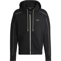 BOSS Saggy 1 10256713 Full Zip Sweatshirt Noir S Homme