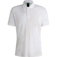 BOSS Paddy 3 10266689 Short Sleeve Polo Blanc 2XL Homme