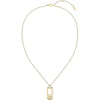 BOSS Double B Fashion Collier plaqué or 1580627, (Acier inoxydable)