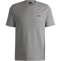 BOSS pour homme. 50535891 Pyjama gaufré gris (L), Homewear, Coton, Manche courte