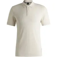 BOSS Pallas 10241531 Short Sleeve Polo Beige S Homme