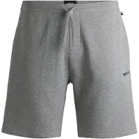BOSS Waffle 10269584 Pyjama Shorts Gris L Homme