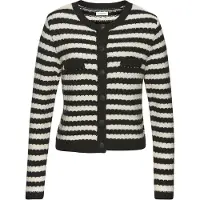 LASCANA Cardigan noir / blanc