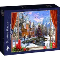 Bluebird Puzzle Puzzle Christmas Mountain View - 500 à 999 pièces