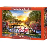 Castorland Puzzle 1000 pièces Vélos à Amsterdam 104536