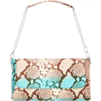 NAEMI Sac bandoulière turquoise / brun foncé / rose ancienne