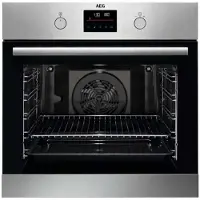 AEG Four encastrable 3500W 72L BPB331161M Acier inoxydable