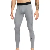 Nike Legging de fitness Dri-FIT Pro pour homme - Gris | Taille XXL