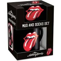 Pyramid Avec Tasse Et Chaussettes Rolling Stones Tongue Coffret Cadeau 315ml
