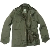 Mil-Tec Homme Us Import M65 avec Doublure Va Veste, Olive, XXL EU
