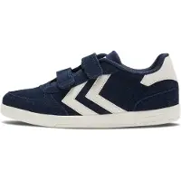 Hummel Victory Suede Baskets à scratch Enfants black iris 21