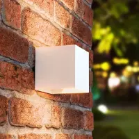 HOFTRONIC™ - Applique murale LED 7W 3000K IP65 blanche dimmable Up & Down