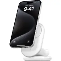 Belkin BOOST Charge magnétique 15 W 2 en 1 + secteur/USB-C ws.WIZ028vfWH