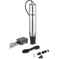 Kärcher Bp4 Deep Well Surface Pump Argenté