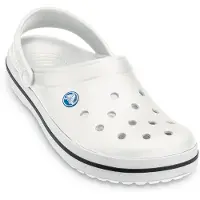 Crocs Sabots 'Crocband' bleu / noir / blanc