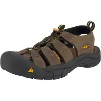 Keen - Sandales en cuir - Newport M Bison pour Homme en Cuir - Taille 45 - Marron