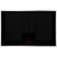 Siemens iQ700, Induktionskochfeld, 80 cm, Schwarz, Mit Rahmen aufliegend, EX845LYC1E