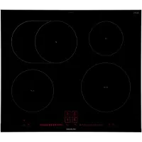 Siemens iQ300, Table de cuisson à induction, 60 cm, Noir, Avec cadre à poser, EH675LFC1E