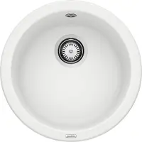 BLANCO Evier à encastrer 43cm silgranit blanc - - 511621 - blancorondo
