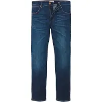 Wrangler Jeans Greensboro Five-Pocket-Style lange Hose Straight Fit