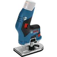 Bosch 06016B0002 - Affleureuse Sans Fil GKF 12V-8 C&G (machine Seule)
