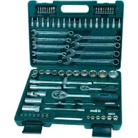 BRÜDER MANNESMANN Coffret à outils avec 82 jeux de clés à douilles 1/4"+1/2