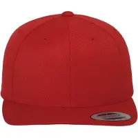 Flexfit Chapeau vert gazon / rouge feu