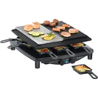 Steba RC 4 Plus Gourmet Raclette Noir