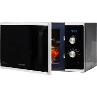 Samsung MS23K3614AW, Plan de travail, Micro-ondes à poser, 23 l, 800 W, Affichage intégré, LED