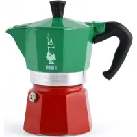 Bialetti La Mokina Italia Coffee Maker Vert,Rouge