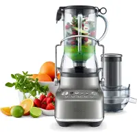 Sage the 3X Bluicer SJB615SHY2EEU1 - Entsafter/Mixer - 1.5 Liter - 1 kW - Smoked Hickory