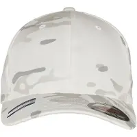 Brandit Casquette 'Multicam' gris / blanc