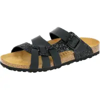 Lico Mule 'Bioline Gleam' beige / noir