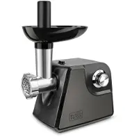 Black & Decker Hachoir à viande BXMMA1000E 1000 W Noir et Inox