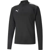 Puma Sweat de sport 'Team Liga' noir / blanc
