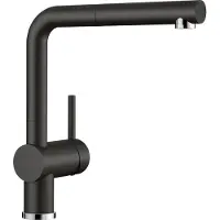 BLANCO Robinet de cuisine LINUS-S testé DVGW noir mat 526148