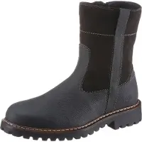 Josef seibel , modèle Chance, bottes pour hommes, doublure chaude, couleur noire, style décontracté