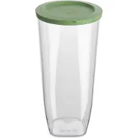 Koziol Boîte à provisions Connect Dry Storage L, récipient étanche à l'air, plastique, Nature Leaf Green, 2 L, 4063703