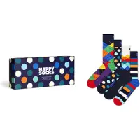 Happy socks Chaussettes bleu marine / bleu clair / rouge / blanc