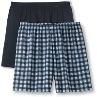 Calida Boxers bleu nuit / bleu ciel / bleu chiné / blanc