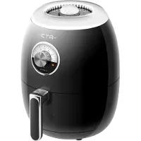 Eta Friteuse à air chaud Storio I 3 L récipient antiadhésif amovible I 2,6 L panier à friture amovible I 1350 W I 80-200°C I Protection thermique de sécurité