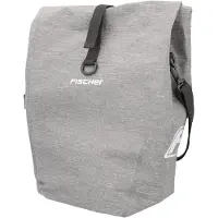 Fischer Fahrrad 50650 Sacoche porte-bagages pour vélo City, grise