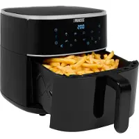 Ginza.se Digital Aerofryer 182244 1500w 6l Air Fryer Noir 6 Liters / EU Plug 220V