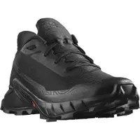 Salomon Chaussures de sport Alphacross 5 pour femmes, chaussures de randonnée, couleur noire, style décontracté