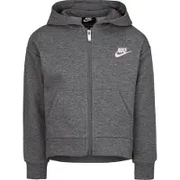 Nike Kids Veste de survêtement 'Club Fleece' gris chiné / rose clair
