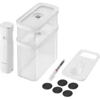 Zwilling Fresh&save Cube Vacuum Set 5-piece Tool Set Clair
