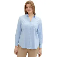 Tom Tailor 1042334 Long Sleeve Blouse Bleu 48 Femme