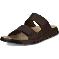 Ecco COZMO 2 chaussures pour hommes - mules marron loisirs NEU